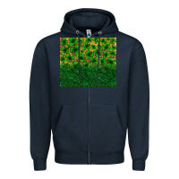 Navy St. patrick's Day shamrock leopard  tumbler Zipper Hoodie - Neo Western