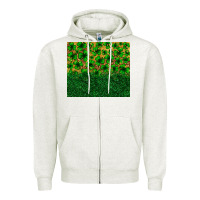 Oatmeal Heather St. patrick's Day shamrock leopard  tumbler Zipper Hoodie - Neo Western