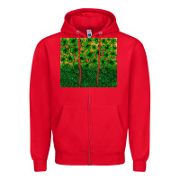 Red St. patrick's Day shamrock leopard  tumbler Zipper Hoodie - Neo Western