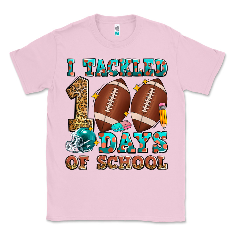 I Tackled 100 Days Of School American Football Classic Tee by Zillion Design Studio | Teevron