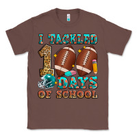 Chestnut i tackled 100 days of school american football Classic Tee - Zillion Design Studio