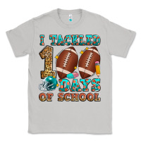 Moon Dust i tackled 100 days of school american football Classic Tee - Zillion Design Studio