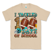 Mushroom i tackled 100 days of school american football Classic Tee - Zillion Design Studio