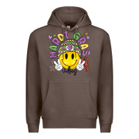 Coffee mardi gras vibes Premium Hoodie - MaliasSmallBusiness