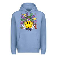 Colony Blue mardi gras vibes Premium Hoodie - MaliasSmallBusiness