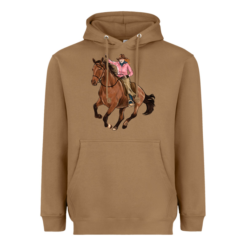 Cowgirl Heavyweight Hoodie by Artiststas | Teevron