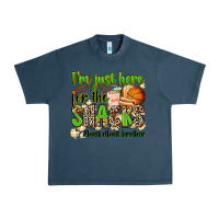 Midnight Navy im just here for the snacks basketball brother Urban Heavy Tee - Zillion Design Studio