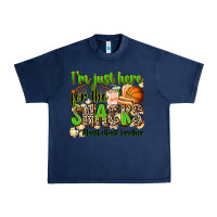 Navy im just here for the snacks basketball brother Urban Heavy Tee - Zillion Design Studio