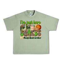 Oil Green im just here for the snacks basketball brother Urban Heavy Tee - Zillion Design Studio