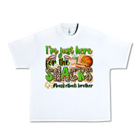 White im just here for the snacks basketball brother Urban Heavy Tee - Zillion Design Studio