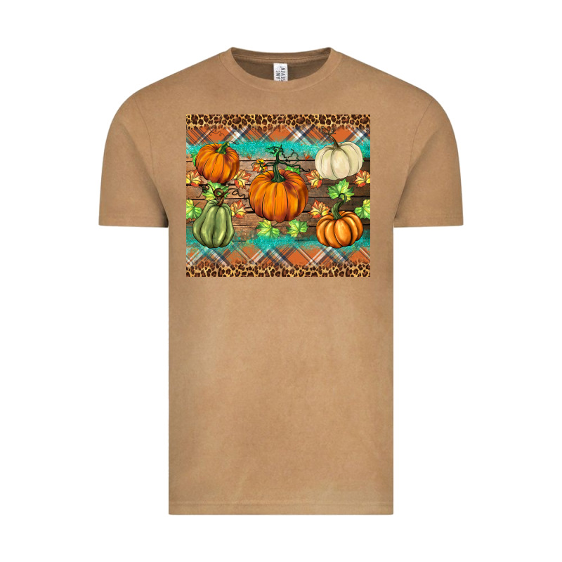 Fall Pumpkin Vintage Tee by BarkalooDesign | Teevron