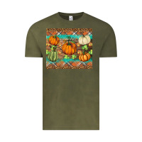 Vintage Olive fall pumpkin Vintage Tee - BarkalooDesign