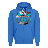 True Royal my heart is on that field soccer Zipper Hoodie - HRA Design Shop