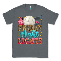 Charcoal Heather friday night lights volleyball Classic Tee - Zillion Design Studio