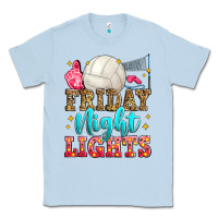 Dusty Blue friday night lights volleyball Classic Tee - Zillion Design Studio