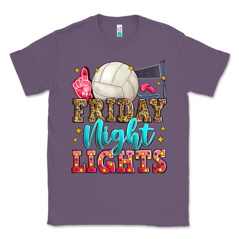 Friday Night Lights Volleyball Classic Tee by Zillion Design Studio | Teevron