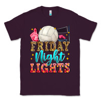 Plum friday night lights volleyball Classic Tee - Zillion Design Studio