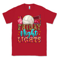 Red friday night lights volleyball Classic Tee - Zillion Design Studio