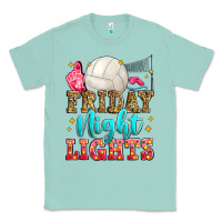 Seafoam friday night lights volleyball Classic Tee - Zillion Design Studio