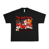 Black im just here for the snacks basketball sister Urban Heavy Tee - Zillion Design Studio