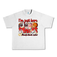 Lunar Rock im just here for the snacks basketball sister Urban Heavy Tee - Zillion Design Studio