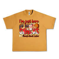 Peanut Butter im just here for the snacks basketball sister Urban Heavy Tee - Zillion Design Studio