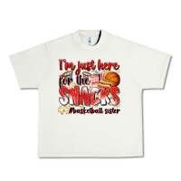 Pistachio im just here for the snacks basketball sister Urban Heavy Tee - Zillion Design Studio