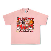 Salmon im just here for the snacks basketball sister Urban Heavy Tee - Zillion Design Studio