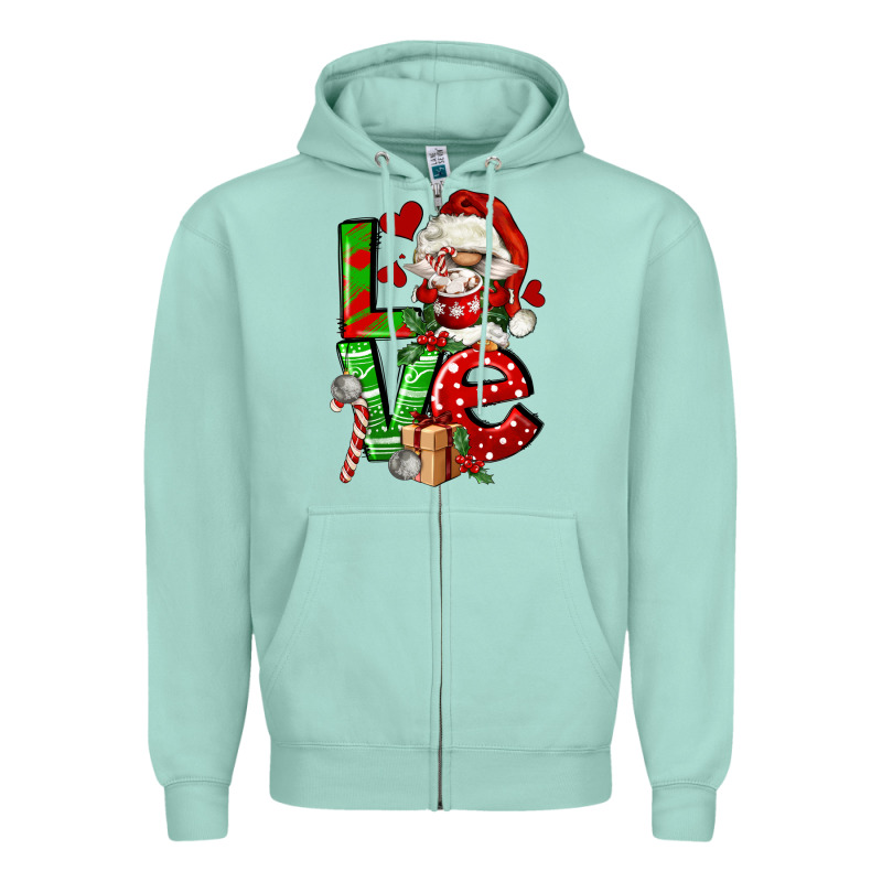 Love Gnomes Zipper Hoodie by FaDigitalArtStudio | Teevron