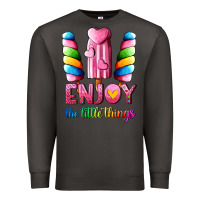 Smoke enjoy the little things Premium Sweatshirt - AdoDesignShop
