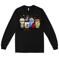 Black hispanic heritage month coffee cups Long Sleeve Tee - Zillion Design Studio