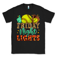 Black friday night lights softball Classic Tee - Zillion Design Studio