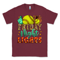 Burgundy friday night lights softball Classic Tee - Zillion Design Studio
