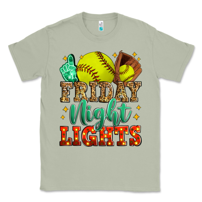 Friday Night Lights Softball Classic Tee by Zillion Design Studio | Teevron