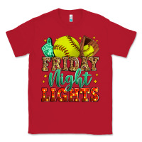 Red friday night lights softball Classic Tee - Zillion Design Studio