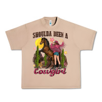 Burro shoulda been a cowgirl bucking horse Urban Heavy Tee - texasbilliewilder
