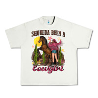 Pistachio shoulda been a cowgirl bucking horse Urban Heavy Tee - texasbilliewilder