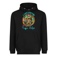 Black i hate everyone but coffee helps western skeleton coffee sunflowers Heavyweight Hoodie - Artiststas