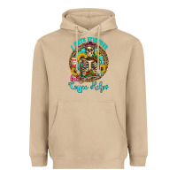 Mushroom i hate everyone but coffee helps western skeleton coffee sunflowers Heavyweight Hoodie - Artiststas