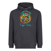Smoke i hate everyone but coffee helps western skeleton coffee sunflowers Heavyweight Hoodie - Artiststas
