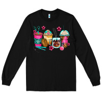 Black hairstylist coffee cups Long Sleeve Tee - Zillion Design Studio