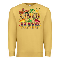 Antique Gold cinco de mayo with pepper and sombrero Premium Sweatshirt - Artiststas