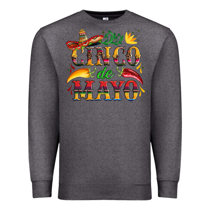 Cinco De Mayo With Pepper And Sombrero Premium Sweatshirt by Artiststas | Teevron