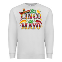 Dove Grey cinco de mayo with pepper and sombrero Premium Sweatshirt - Artiststas