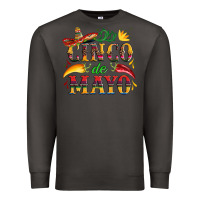 Smoke cinco de mayo with pepper and sombrero Premium Sweatshirt - Artiststas