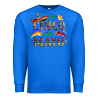 True Royal cinco de mayo with pepper and sombrero Premium Sweatshirt - Artiststas