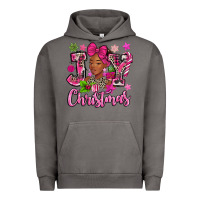 Pigment Tornado pink christmas joy black woman Urban Hoodie - MaliasSmallBusiness