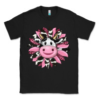 Black pink leopard sunflower cow Classic Tee - RanaPortraitStore