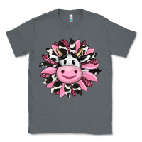 Pink Leopard Sunflower Cow Classic Tee | Teevron
