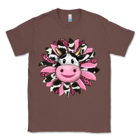 Chestnut pink leopard sunflower cow Classic Tee - RanaPortraitStore